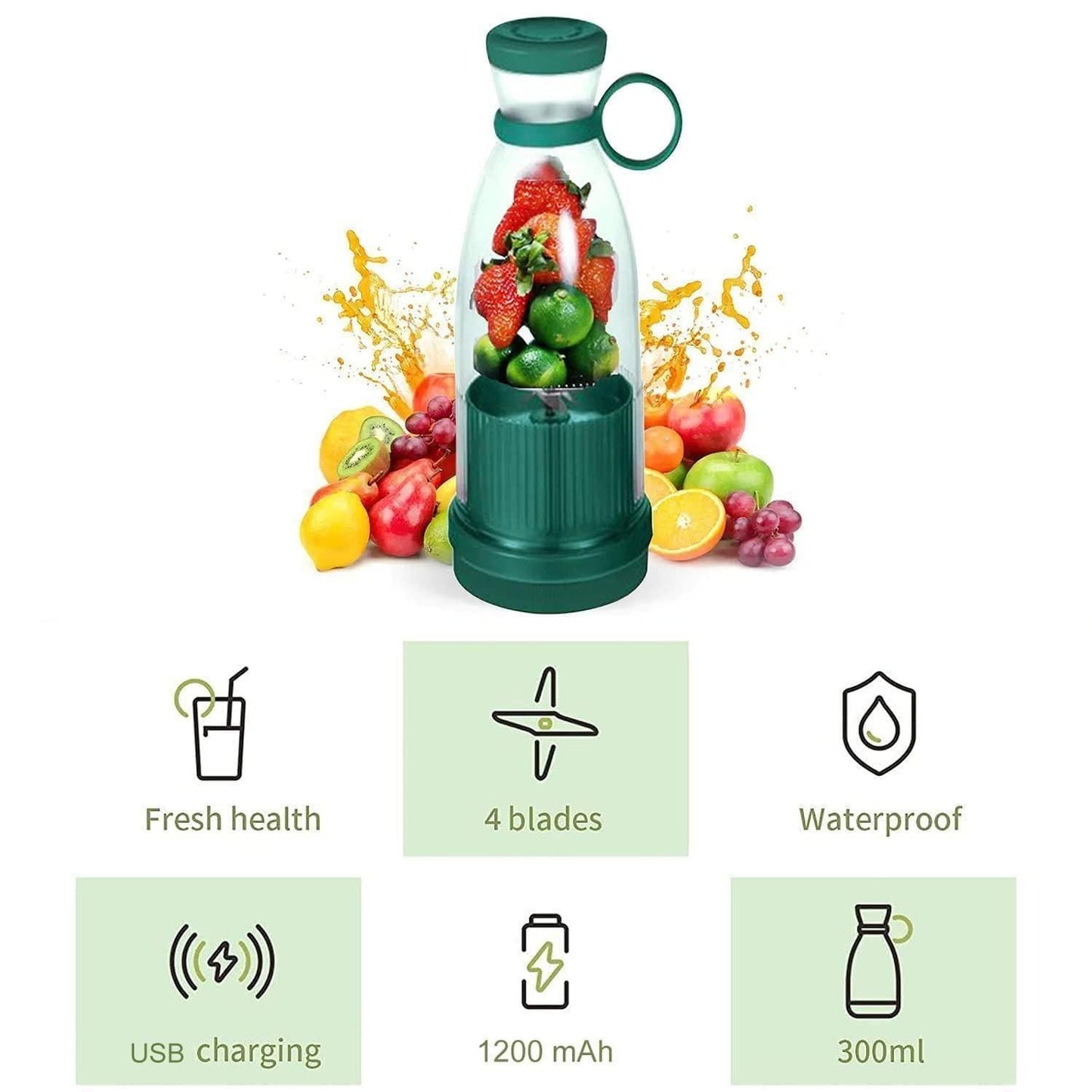 Portable Mini Juicer Blender