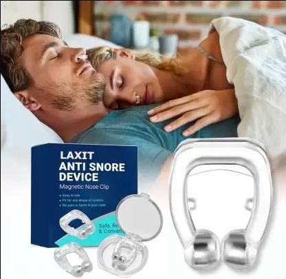 Anti Snoring Nose Clip Device for Men Women Nasal Strips Stops Snoring Stopper Anti-snoring Device (Nose Clip) - Pack of  2